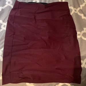 ELLE office style midi skirt